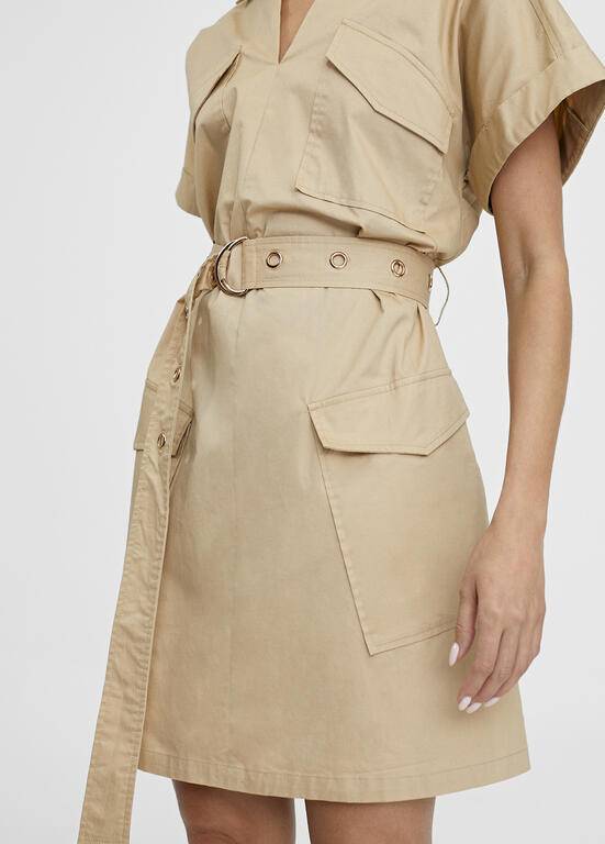 VESTIDO LOLA CASADMNT CURTO C/BOLSOS CAO - Carla Valente