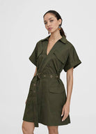 VESTIDO LOLA CASADMNT CURTO C/BOLSOS CAO - Carla Valente