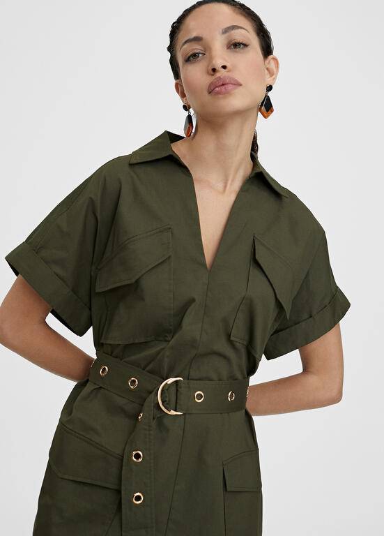 VESTIDO LOLA CASADMNT CURTO C/BOLSOS CAO - Carla Valente