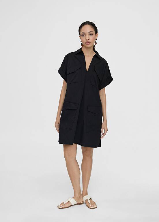 VESTIDO LOLA CASADMNT CURTO C/BOLSOS CAO - Carla Valente