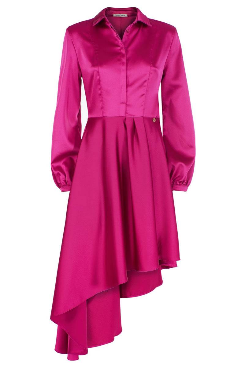 VESTIDO YES ZEE CAMISEIRO SAIA ASSIMÉTRA - Carla Valente