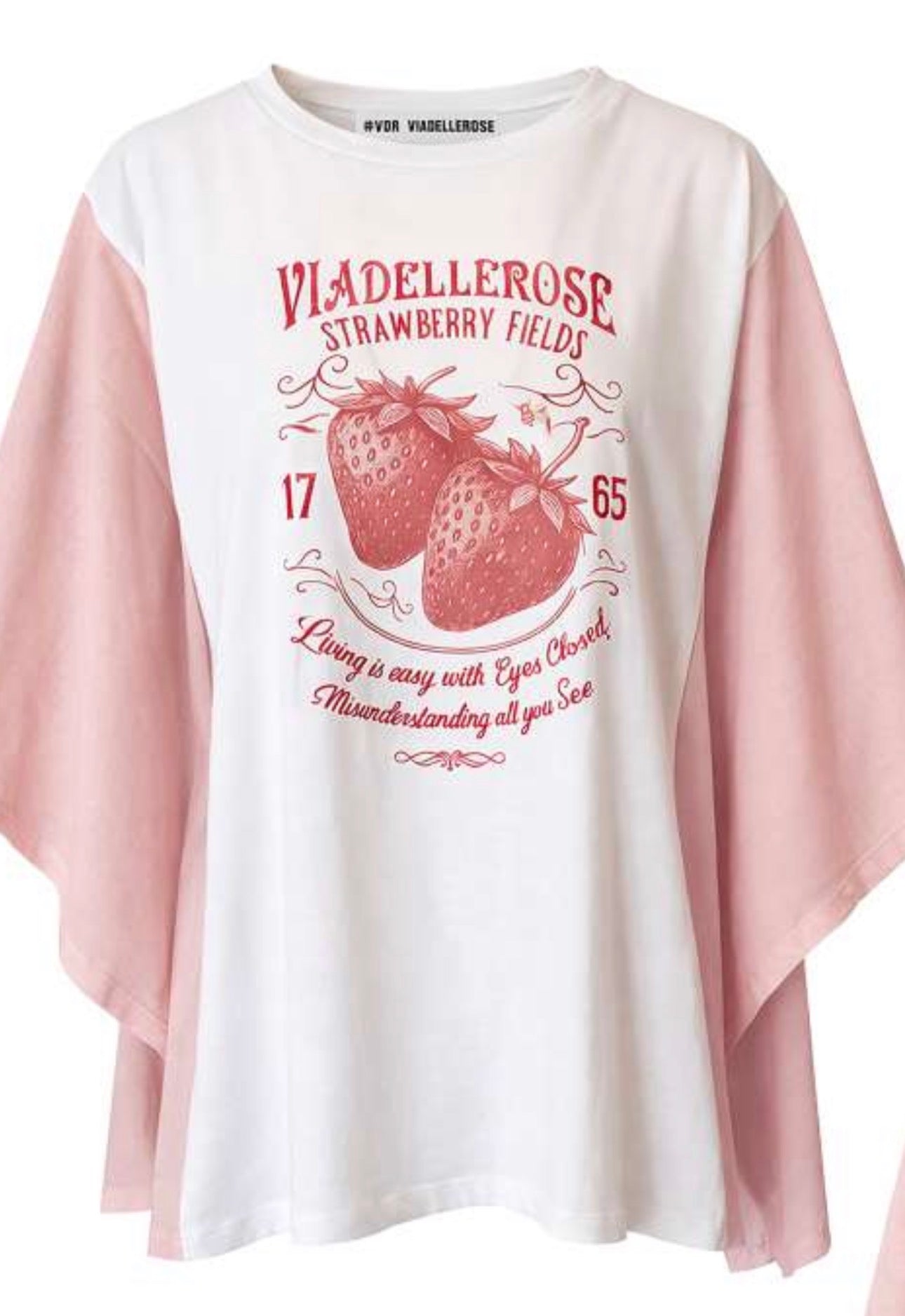 T-SHIRT VDR STRAWBERRY FIELDS - Carla Valente