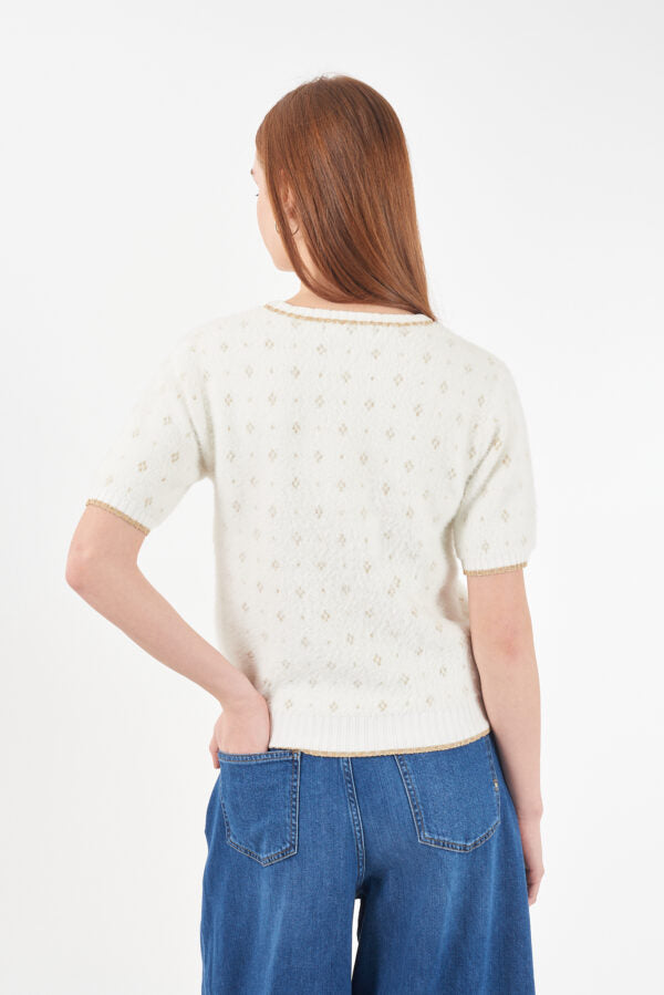 CAMISOLA YES ZEE MALHA GOLA MOHAIR - Carla Valente