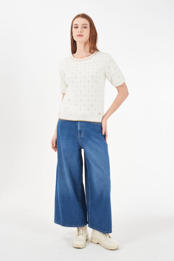 CAMISOLA YES ZEE MALHA GOLA MOHAIR - Carla Valente