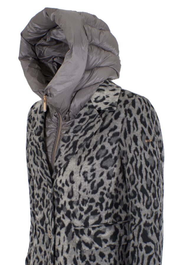 CASACO YES ZEE COM COLETE FALSO REMOVÍVEL ANML PRINT - Carla Valente