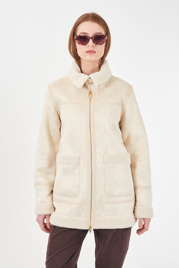 CASACO YES ZEE SHEARLING GOLA ALTA - Carla Valente