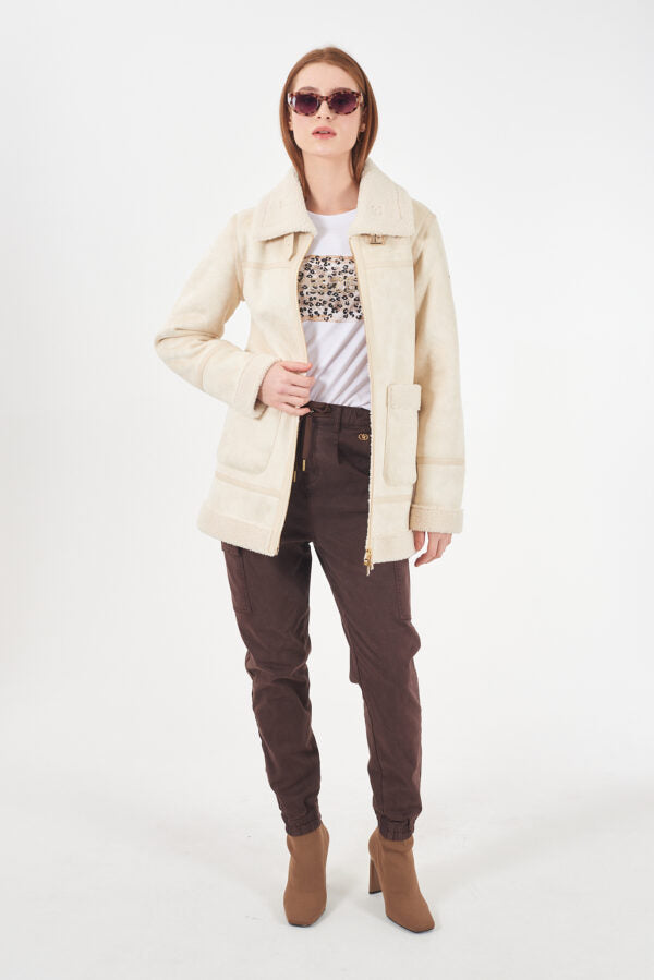 CASACO YES ZEE SHEARLING GOLA ALTA - Carla Valente