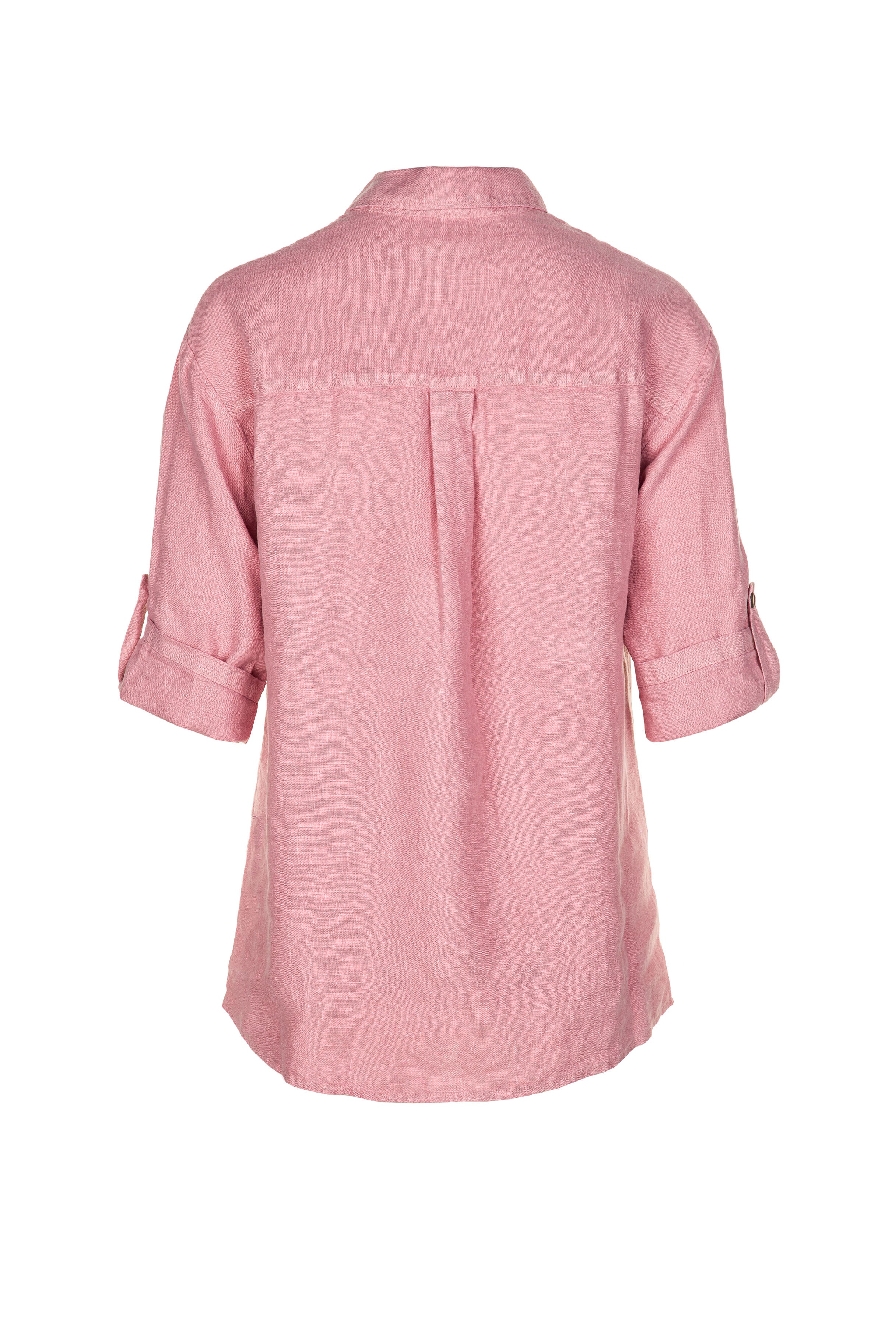 CAMISA LIBERJEANS LINHO MANGA COM DOBRA - Carla Valente