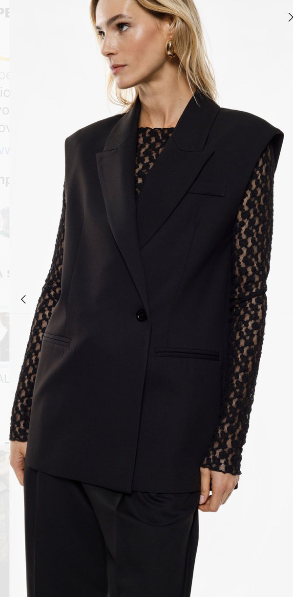 COLETE IMPERIAL COMPRIDO ALFAIATARIA - Carla Valente