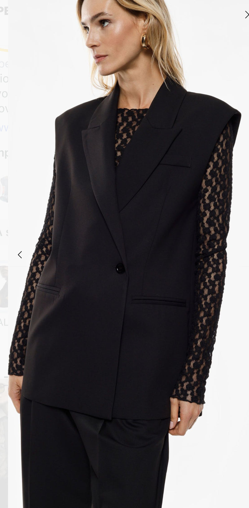 COLETE IMPERIAL COMPRIDO ALFAIATARIA - Carla Valente