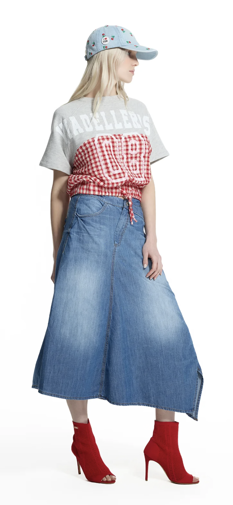 SWEATSHIRT VDR CROPPED 08 COMBINADO COM XADREZ - Carla Valente