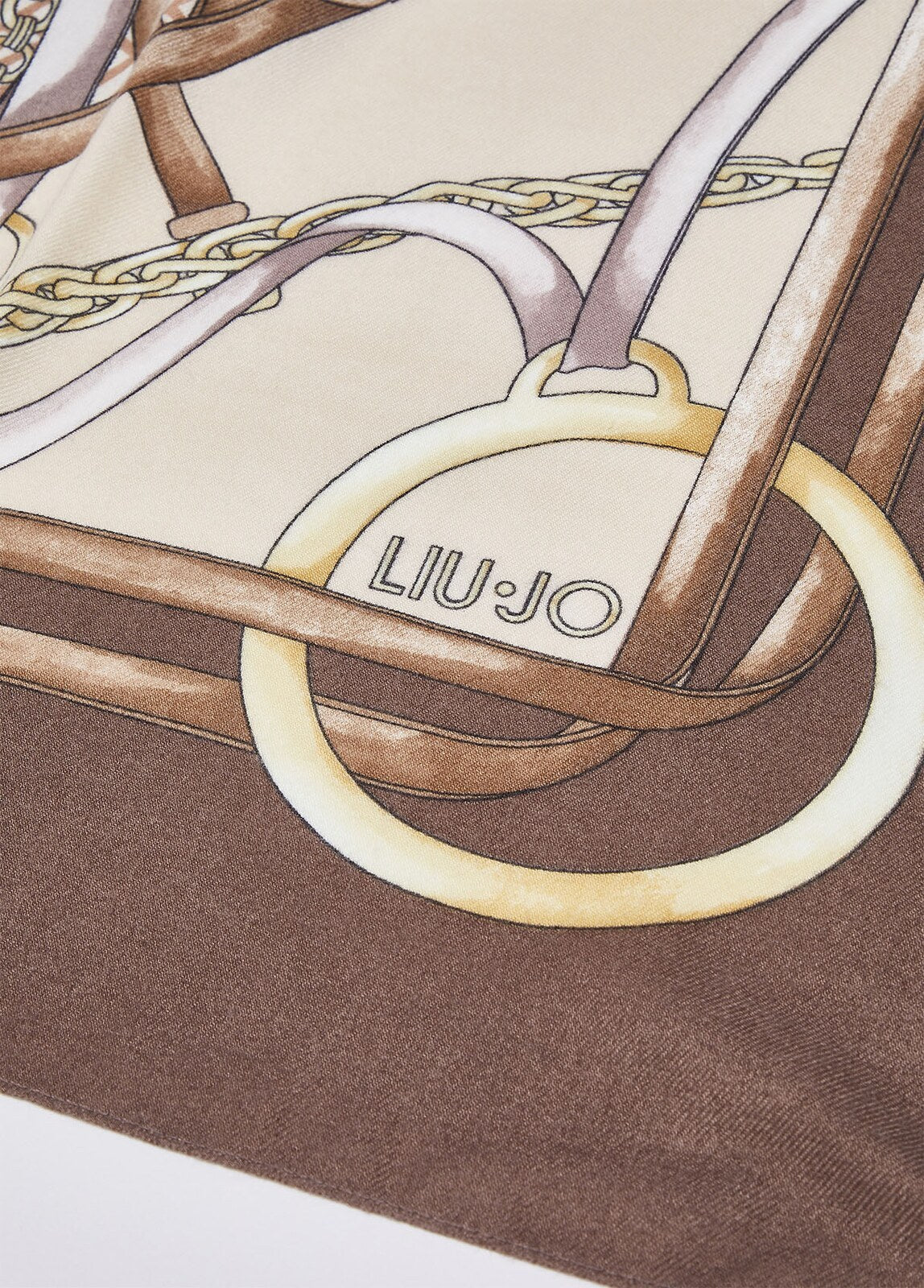LENÇO LIU JO 2F6074T2745 — Dark mocha — 0d81865c07b201b0baa7ceb11acab0015eec837d397f990c69eb451a1e9529d7