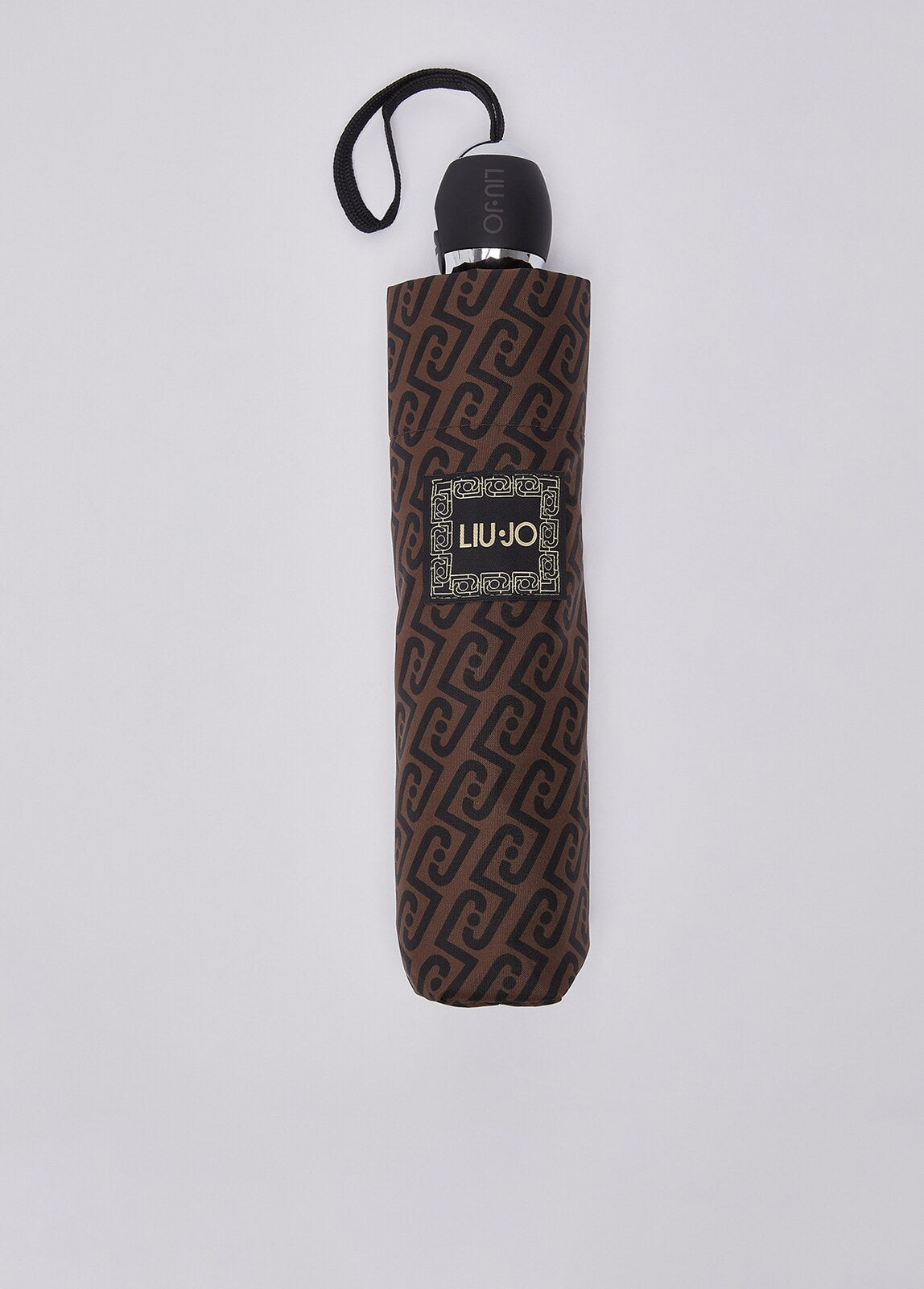 GUARDA-CHUVA LIU JO 2XX016T0300 — St.logo/nero — 1f6616569abc56886d5d636589d8e77fa3ddea963a56c20eda7655fec3a978a9