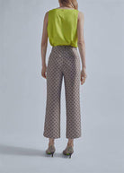 PANTALONA MAITE FLARE LOGOMANIA - Carla Valente