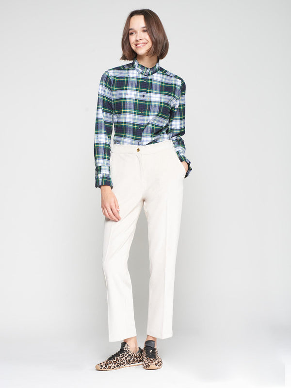 CALÇA VILAGALLO TIFFANY RAW CORDUROY - Carla Valente