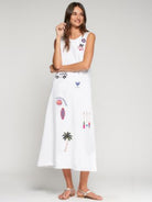 VESTIDO VILAGALLO ZINA PUNTO COM ESTAMPAS - Carla Valente