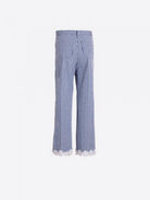 PANTALONA VILAGALLO NURIA VICHY COM RENDA - Carla Valente