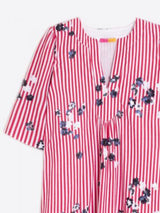 VESTIDO VILAGALLO AME RISCA VERMELHA COM LANTEJOULAS - Carla Valente