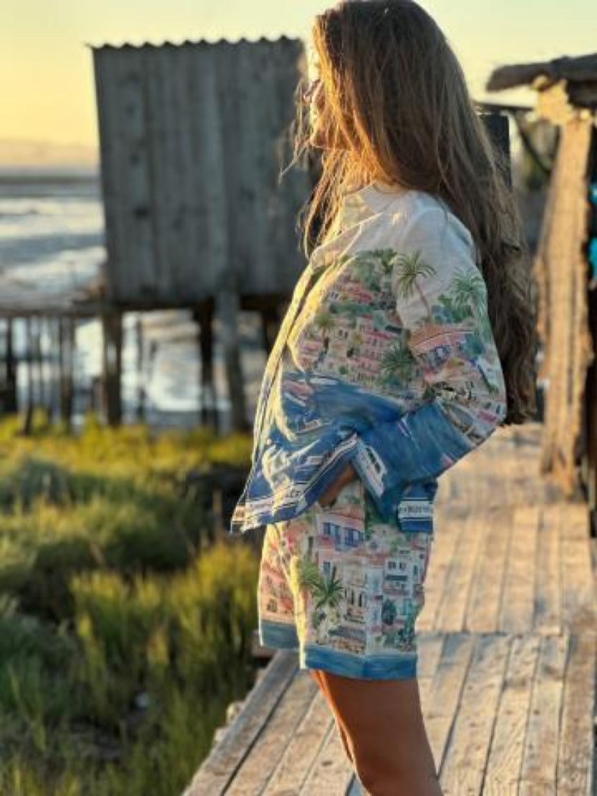 BERMUDA VILAGALLO SANDRA ESTAMPA PUERTOS - Carla Valente