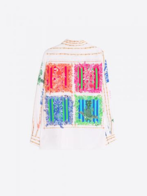 CAMISA VILAGALLO ESTAMPADA BAMBU TUCAN - Carla Valente
