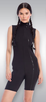 MACACÃO VDR CURTO COM ZIP - Carla Valente