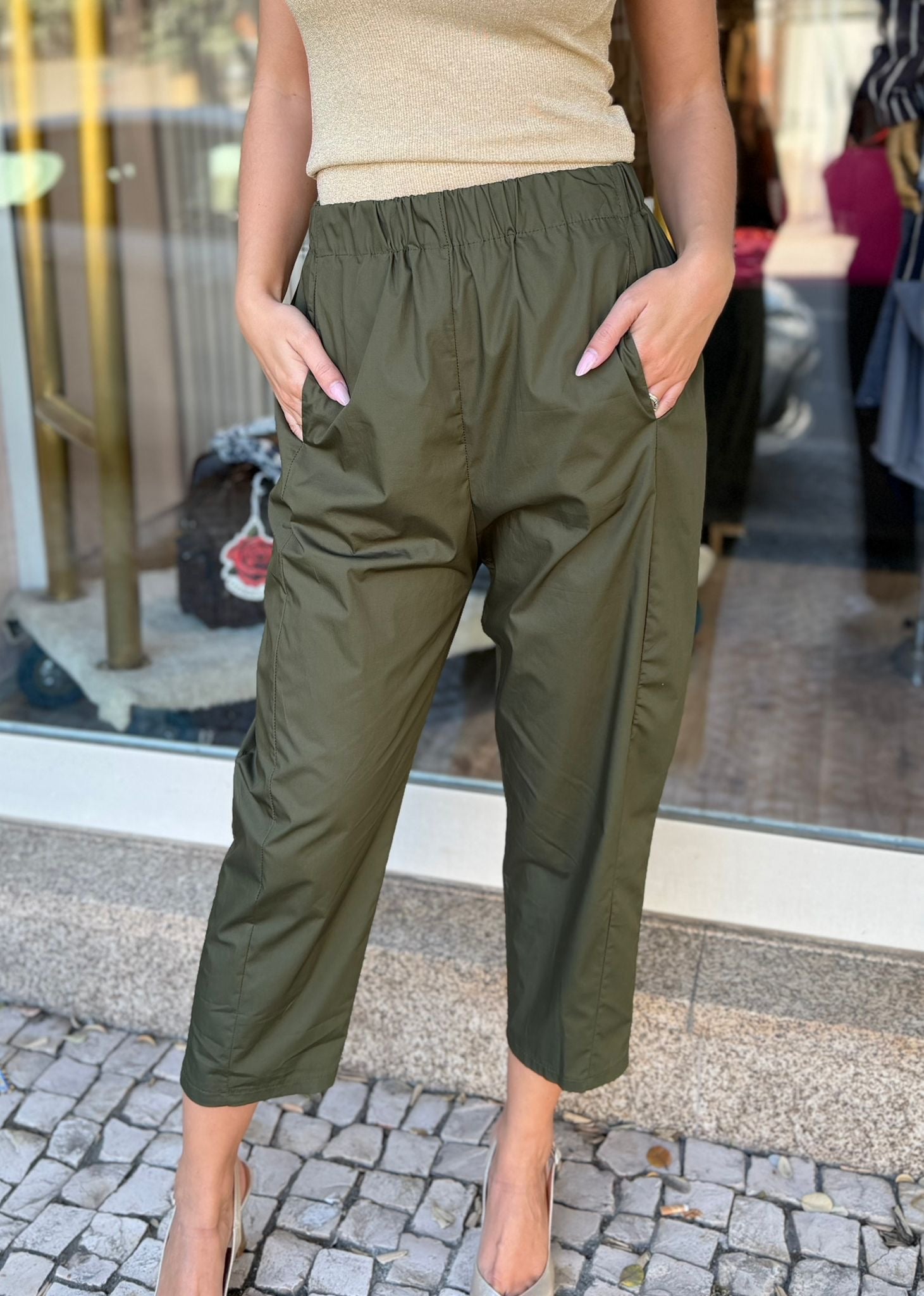 CALÇA IMPERIAL JOGGER BOLSO - Carla Valente