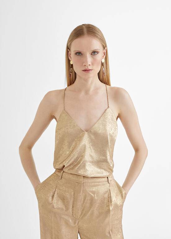TOP MAITE LINGERIE IRIDESCENTE - Carla Valente