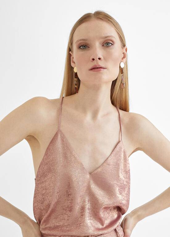 TOP MAITE LINGERIE IRIDESCENTE - Carla Valente