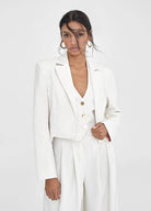 BLAZER MAITE CROPPED - Carla Valente