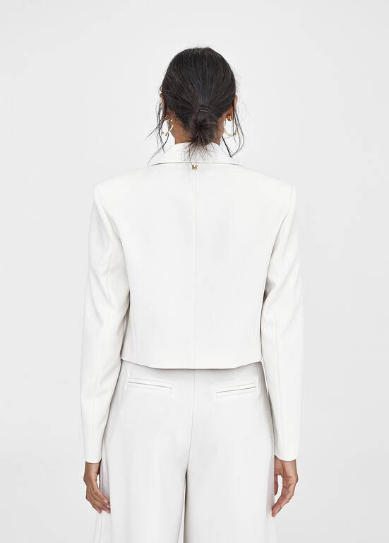BLAZER MAITE CROPPED - Carla Valente