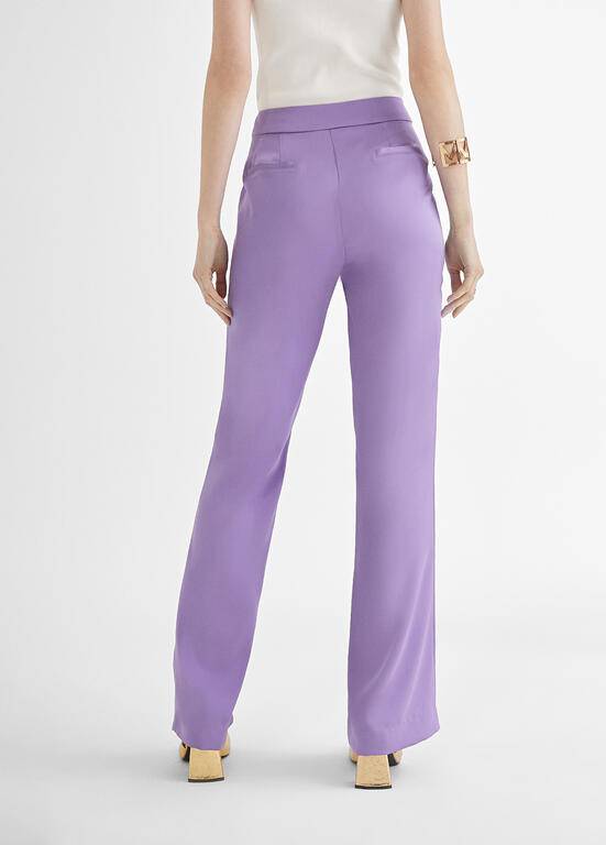 CALÇA MAITE FLATE C/COSTURA CENTRAL - Carla Valente