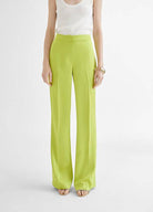 CALÇA MAITE FLATE C/COSTURA CENTRAL - Carla Valente