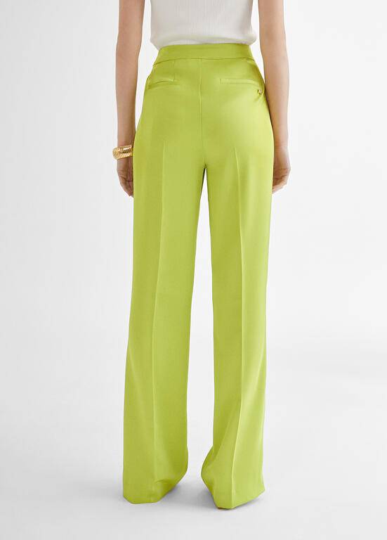 CALÇA MAITE FLATE C/COSTURA CENTRAL - Carla Valente