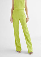 CALÇA MAITE FLATE C/COSTURA CENTRAL - Carla Valente