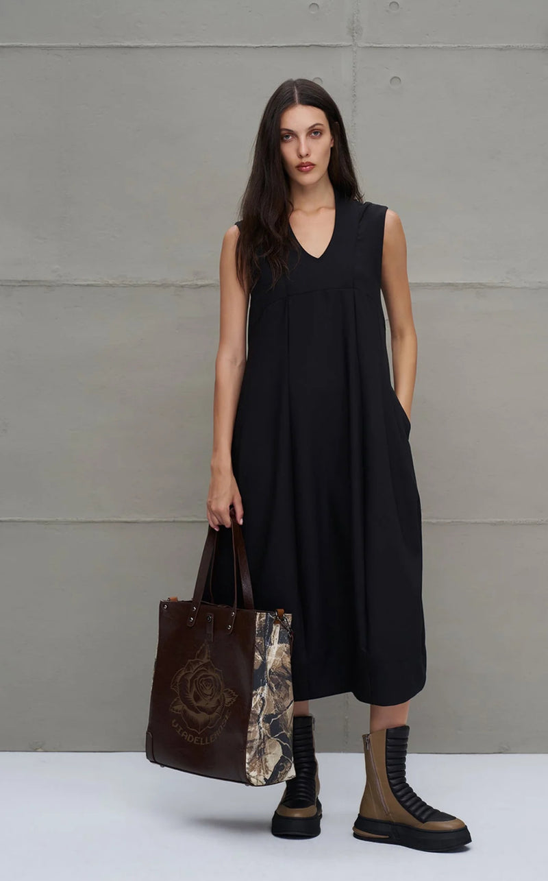 VESTIDO VDR ABALONADO C/BOLSOS - Carla Valente