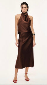 SAIA IMPERIAL ACETINADA MIDI - Carla Valente