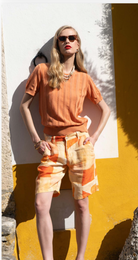 POLO LIBERJEANS DE MALHA DECOTE EM V COM GOLA - Carla Valente