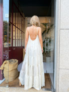 VESTIDO PHO FIRENZE LONGO DECOTE CANOA COM LUREX - Carla Valente