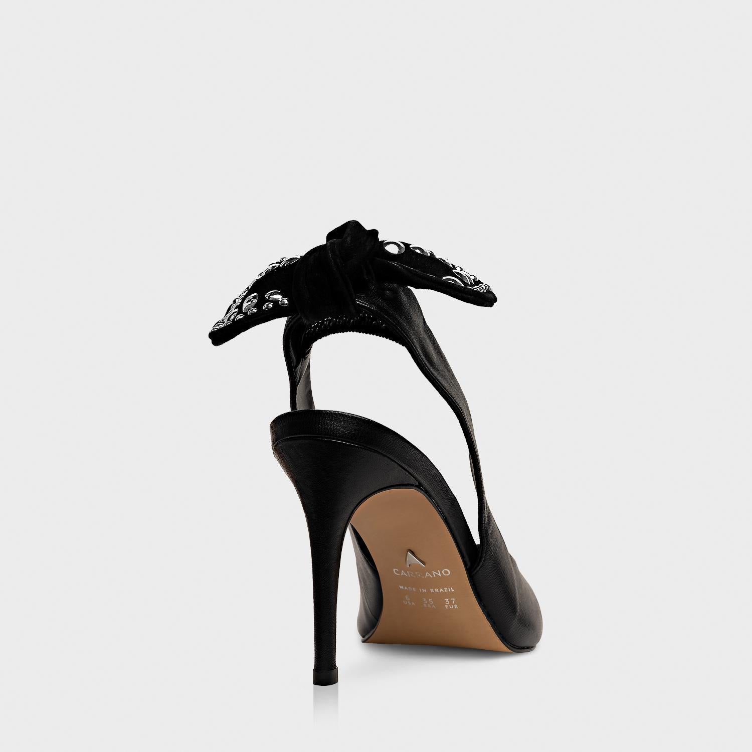 SCARPIN CARRANO SLINGBACK CLAÇO C/TACHAS - Carla Valente