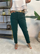 JEANS FERRACHE MOM FIT EM ALGODÃO - Carla Valente