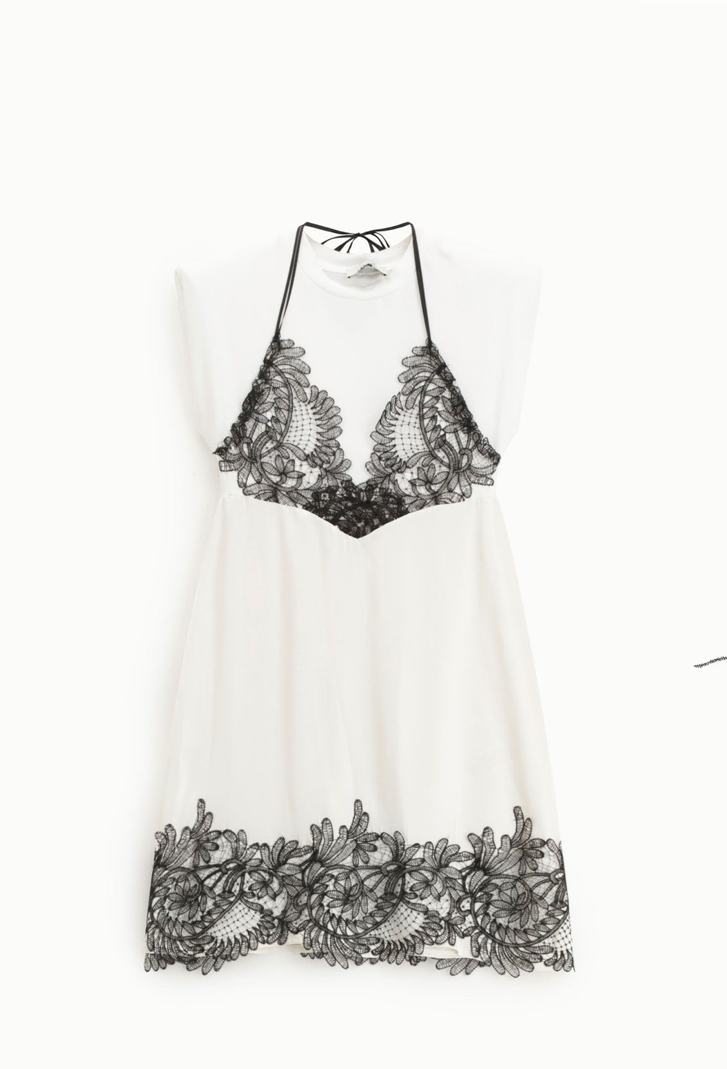 VESTIDO DIXIE T-SHIRT ALÇAS RENDA - Carla Valente