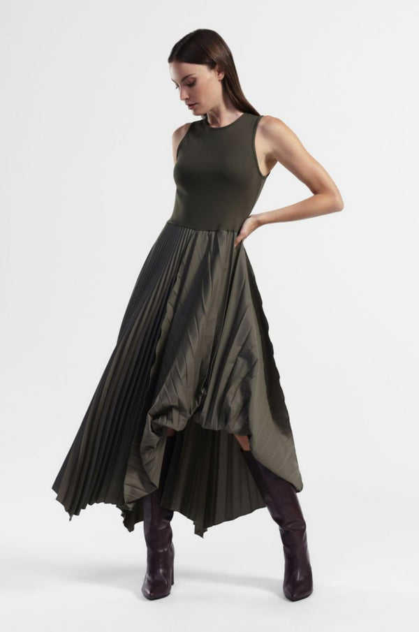 VESTIDO DIXIE ASSIMETRICO MIDI - Carla Valente