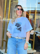 T-SHIRT IMPERIAL PANTERA C/APLICAÇÕES - Carla Valente