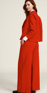 CALÇA DIXIE TRAINING WIDE LEG - Carla Valente