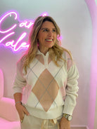 POLO DIXIE MALHA LOSANGOS - Carla Valente