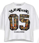 T-SHIRT VDR CROPPED PLEASE SING Nº 5 - Carla Valente