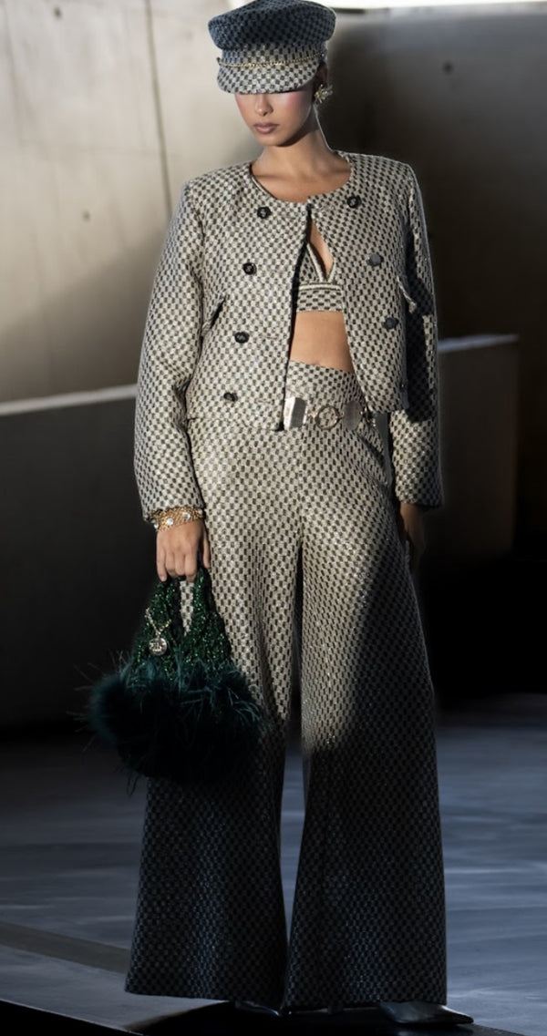 PANTALONA PHO FIRENZE DE MALHA WIDE LEG - Carla Valente