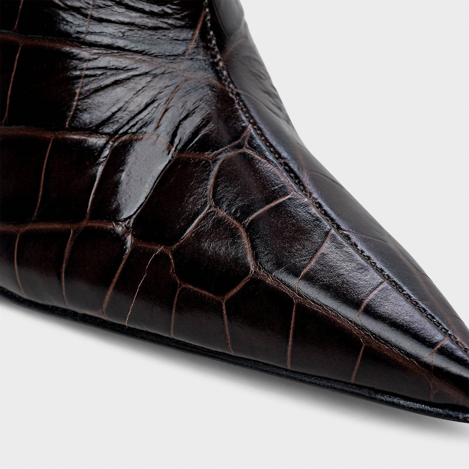 BOTA CARRANO CANO ALTO CROCODILE SALTO FINO CROCODILE - Carla Valente