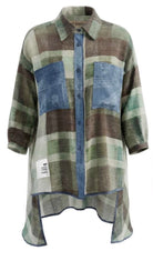 CAMISA VDR AO XADREZ BOLSO EM GANGA - Carla Valente