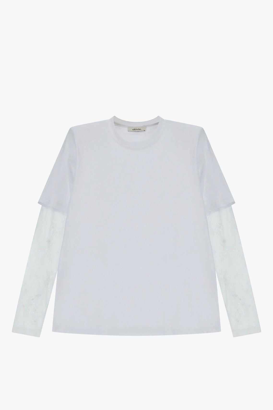 T-SHIRT DIXIE RENDA MANGAS E OMBREIRAS - Carla Valente